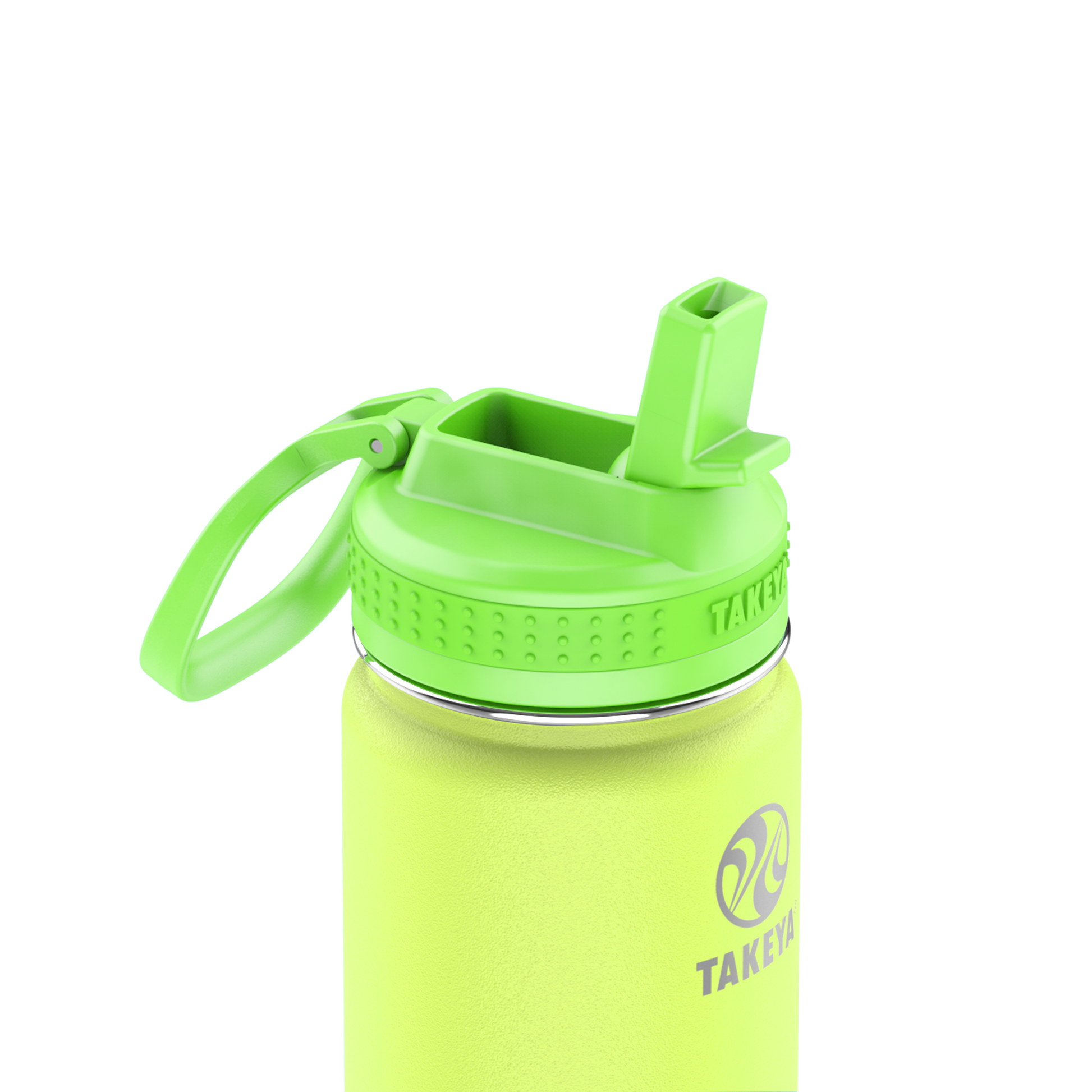 actives-kids-glow-in-the-dark-water-bottle-with-straw-lid-b3 51075-Actives-Kids-Straw-18-GID-LightningGreen-closeup.png