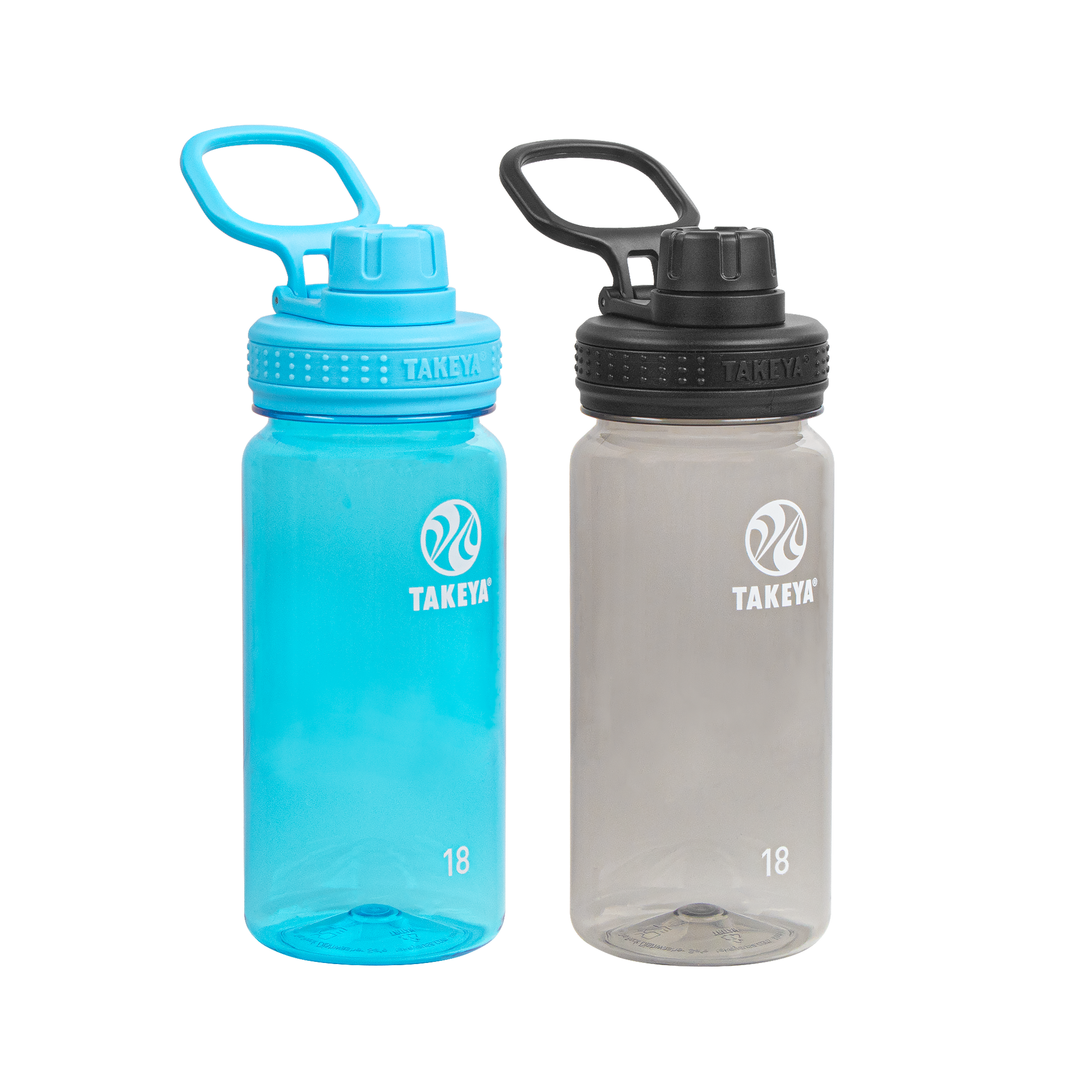tritan-water-bottle-bundle-with-spout-lid-2-pack-v1 51476-Tritan-Spout-18-2pk-BreezyBlue-StormyBlack-Front_1.png
