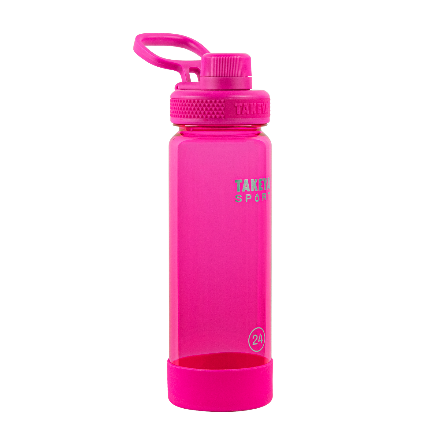 tritan-sport-water-bottle-with-spout-lid-k9 51671-TKS-Tritan-Spout-24-PinkSweep-frontangle.png