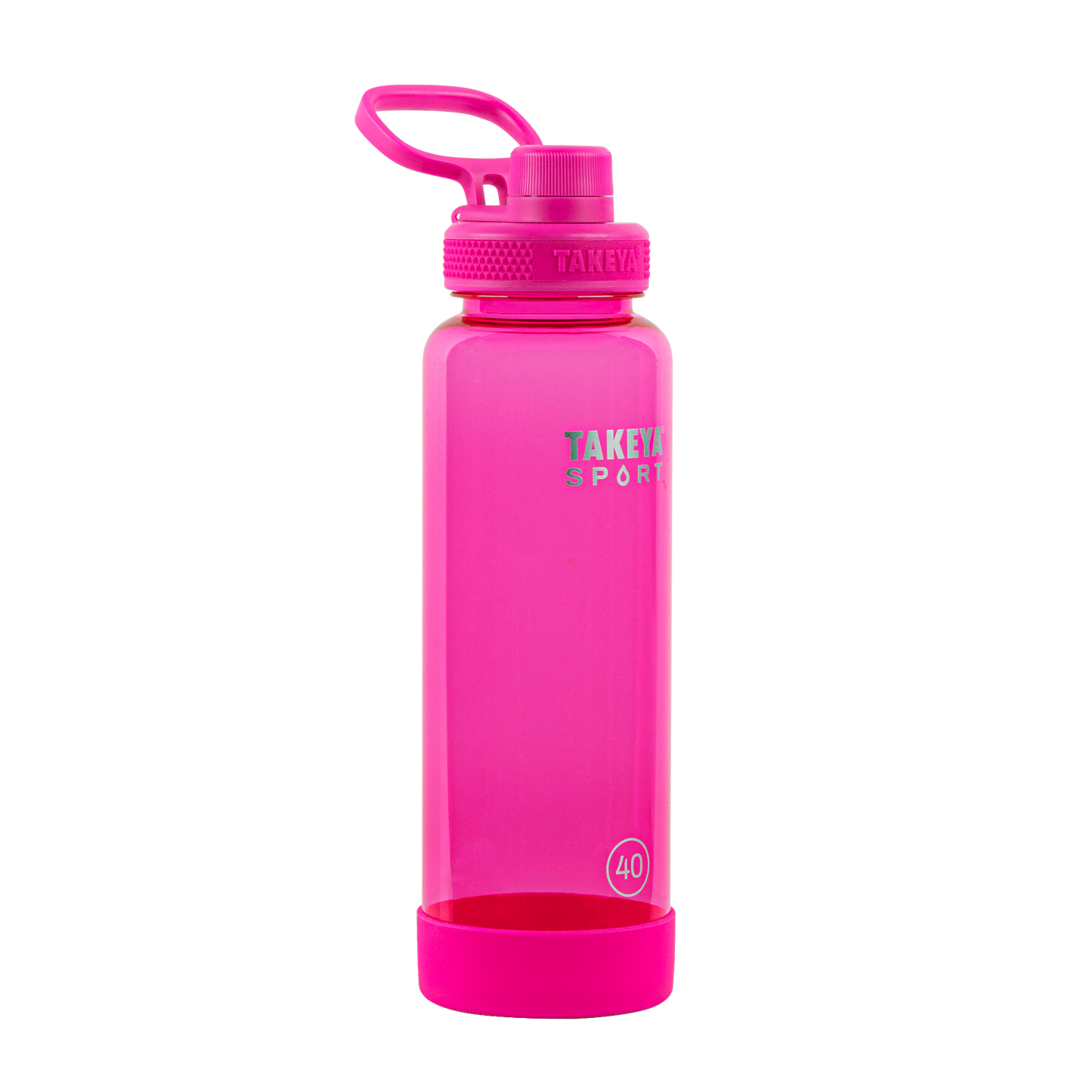tritan-sport-water-bottle-with-spout-lid-k9 52030-TKS-Tritan-Spout-40-PinkSweep-frontangle.png