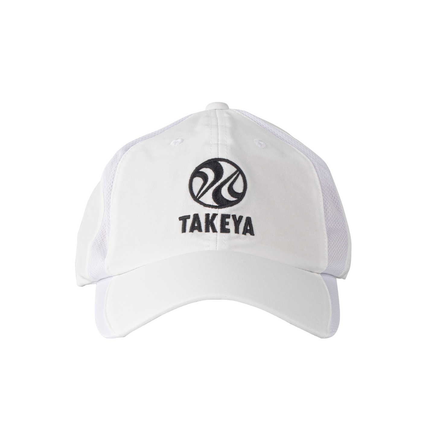 takeya-sport-vented-adjustable-hat-q4 97285-TK-PB-Hat-White-Front.png