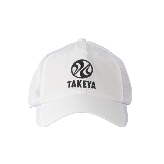 takeya-sport-vented-adjustable-hat-q4 97285-TK-PB-Hat-White-Front.png